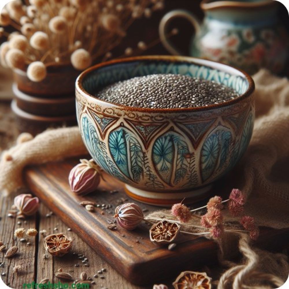 خواص دانه چیا برای لاغری و سلامتی