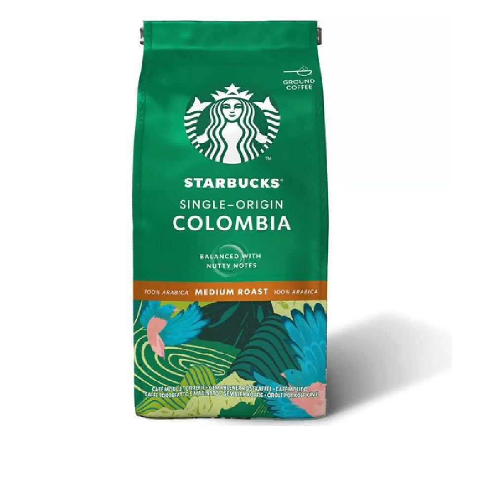  پودر قهوه استارباکس کلمبیا سینگل اورجین 100درصد عربیکا  200 گرم 