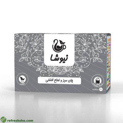 چای سبز و نعناع فلفلی نیوشا